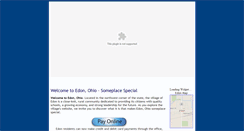 Desktop Screenshot of edon-ohio.com
